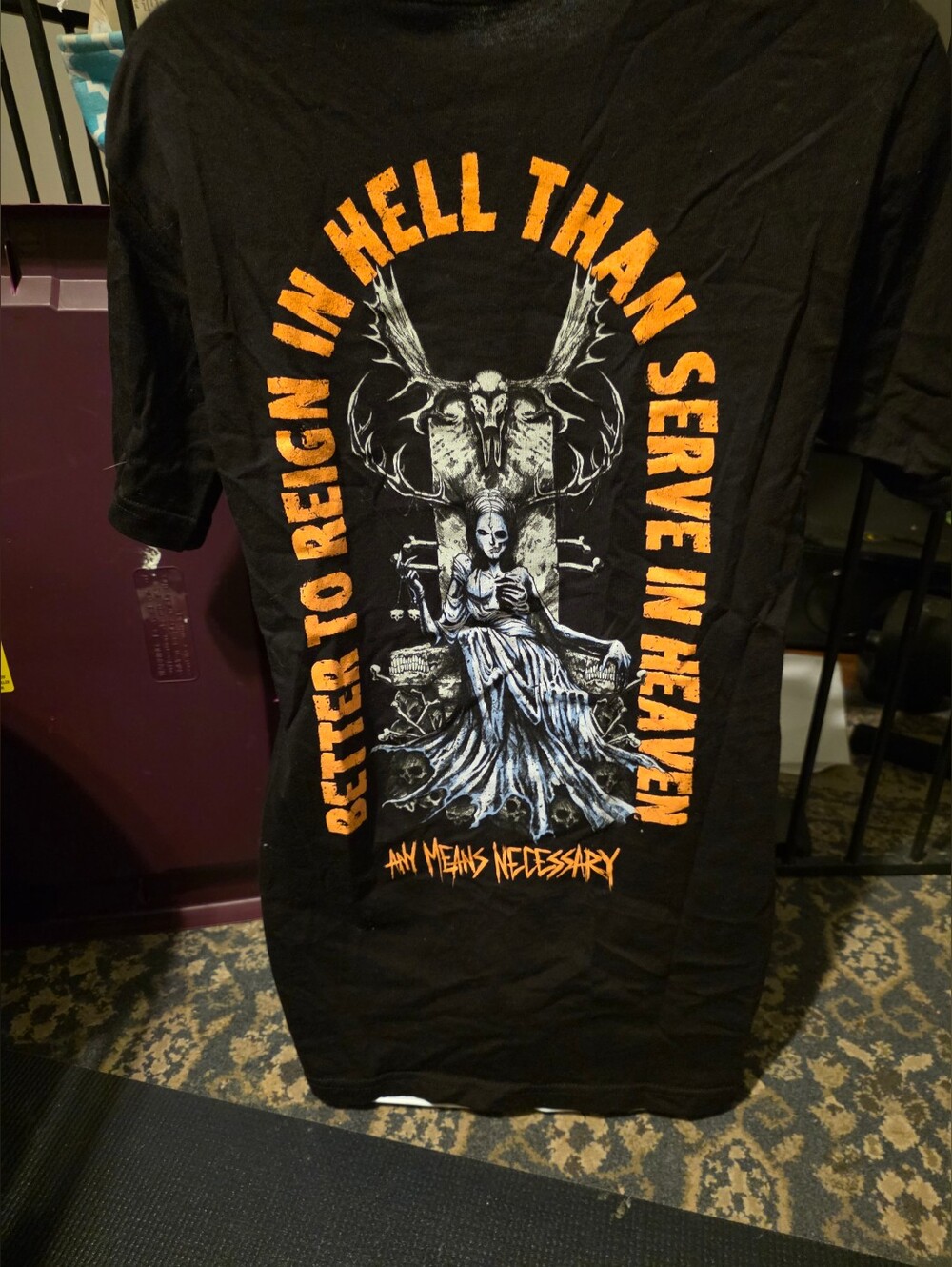 Any Means Necessary Size Small T-shirt